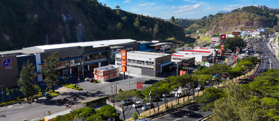 Vista aérea de Interplaza Villalobos